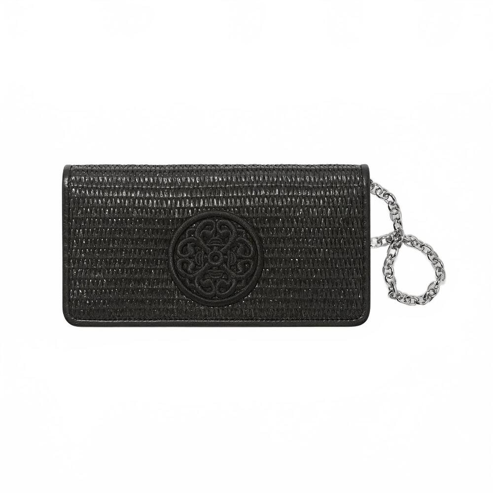 NEW BRIGHTON women's ferrara palazzo rockmore wallet in black
